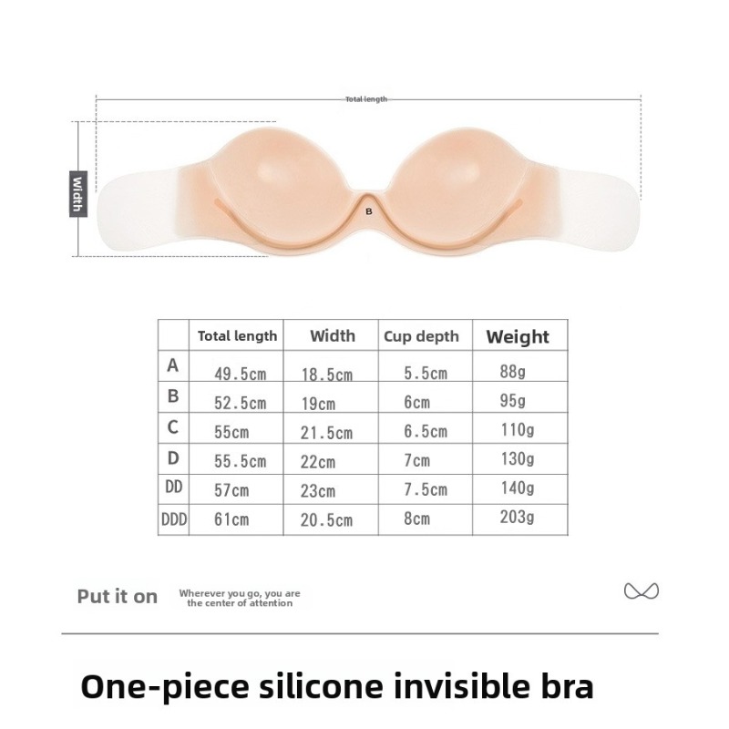 Strapless Silicone Adhesive Br - Strapless Bra Backless 评论和价格
