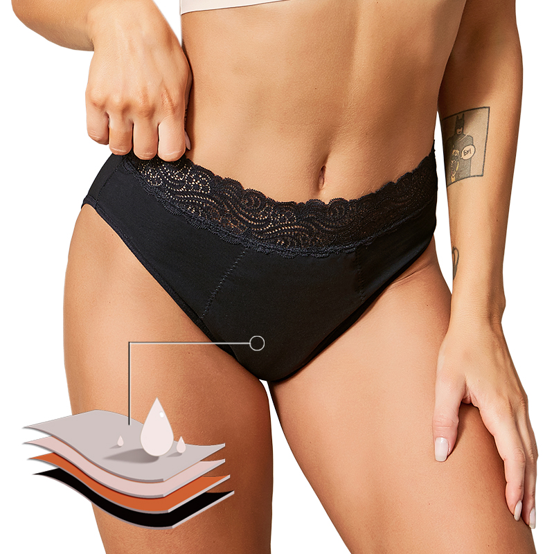 Cotton comfortable eco-friendl - Period Panty Absorbent 评论和价格