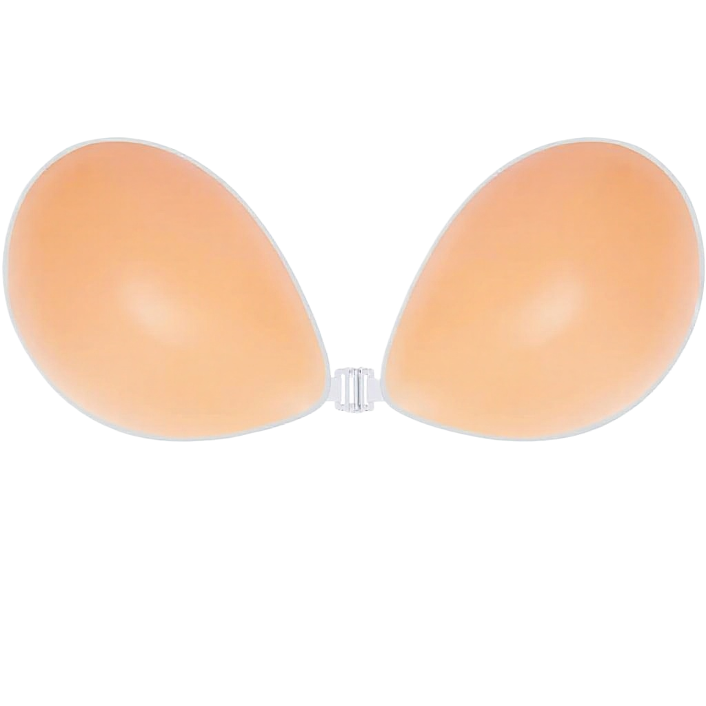 Push-Up Wire-Free Solid Silico - Strapless Bra Backless 评论和价格