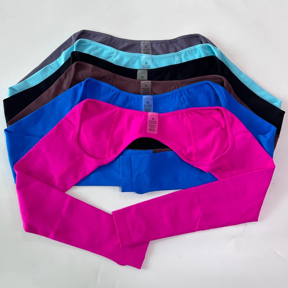 NO LOGO 3Pieces Gym Set Seamle - Sports Bra High Impact 评论和价格