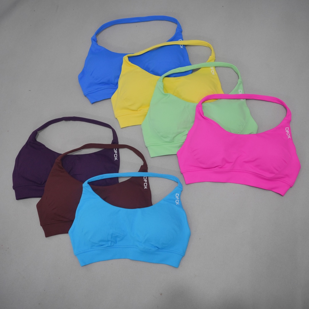 DFDK Women Seamless Sports Bra - Sports Bra High Impact 评论和价格