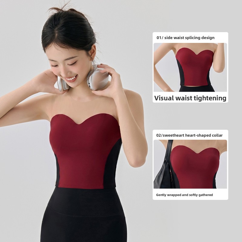 Women‘s Strapless Yoga Top Bui - Strapless Bra Backless 评论和价格