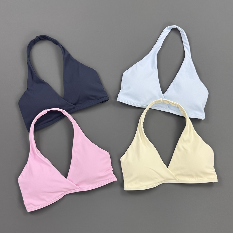 Gym Top Women Halter Neck Spor - Sports Bra High Impact 评论和价格