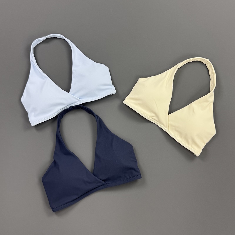 Gym Top Women Halter Neck Spor - Sports Bra High Impact 评论和价格